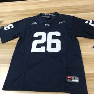 26 Saquon Barkley Navy Blue Vapor Stitched Jersey❤️